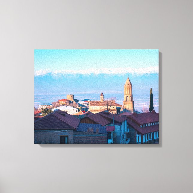 Signagi Sighnaghi Georgia, City of love Canvas Print (Front)