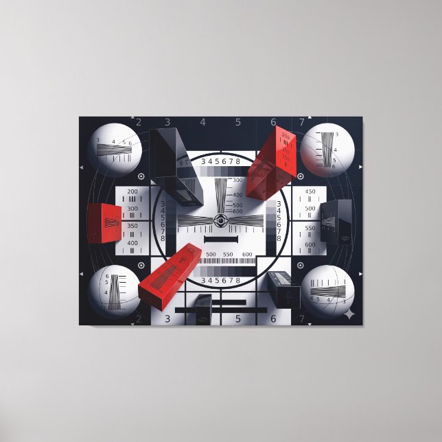 Signal 0249 canvas print (Front)