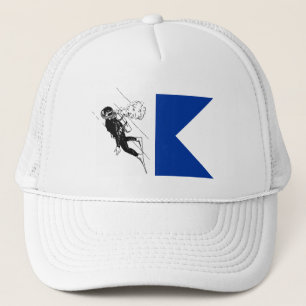 Signal flag Alpha Trucker Hat