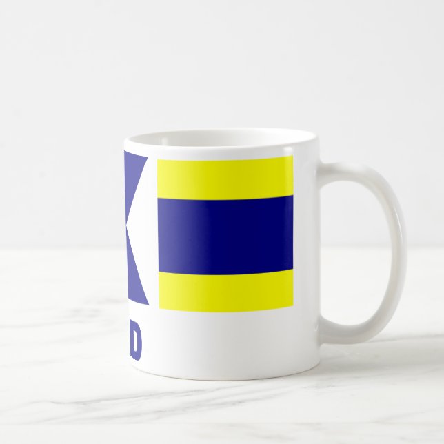 Signal Flag (Dad) Coffer Mug (Right)