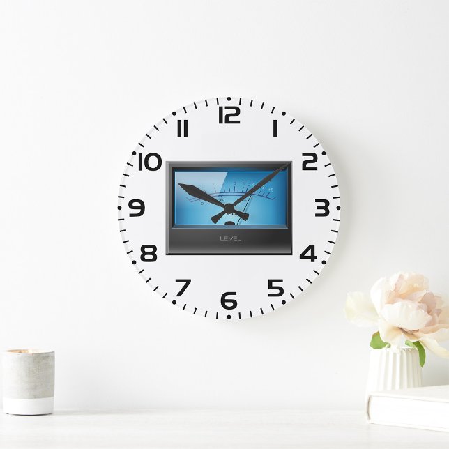 Signal VU Metre Large Clock (Creator Uploaded)