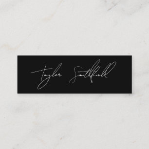 signature business card