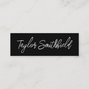 signature business card