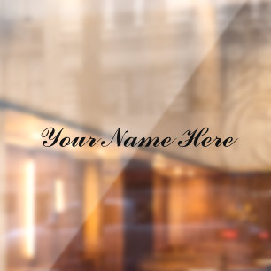 Signature clean simple name script