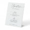 Signature Drinks Elegant Modern Bar Menu Wedding