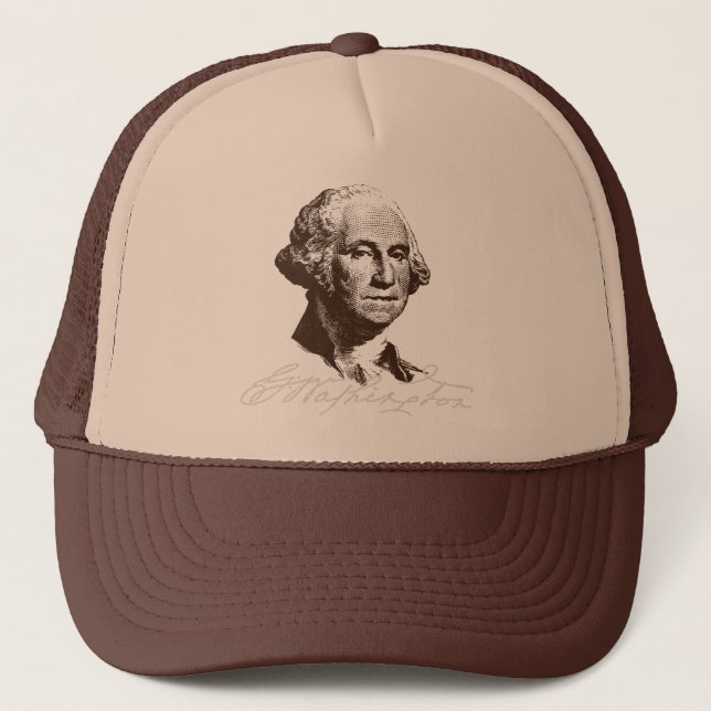 Signature George Washington Trucker Hat (Front)