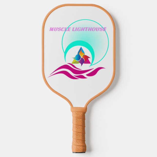Signature Logo Competition Grade Pickleball Paddle (Front)