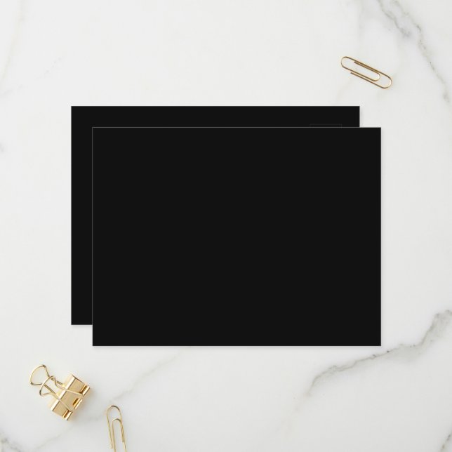 Signature Matte Invitation Postcard (Front/Back In Situ)