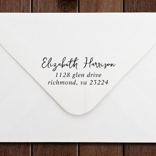 Signature Name Return Address Self-inking Stamp