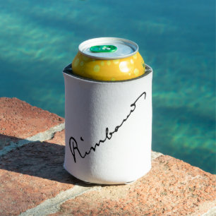 Signature of Arthur Rimbaud Can Cooler