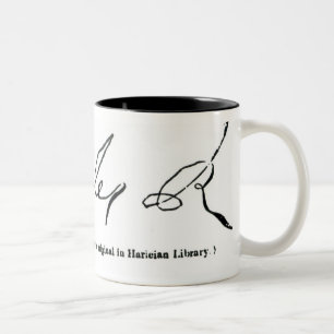 Signature of Charles II Two-Tone Coffee Mug