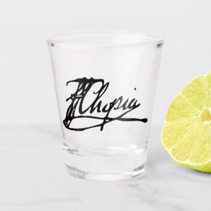 Signature of Frédéric Chopin Shot Glass