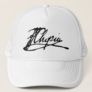Signature of Frédéric Chopin Trucker Hat