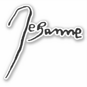 Signature of Jeanne d'Arc