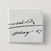 Signature of King Edward VII, May 29th 1906
