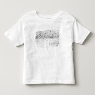Signature of William Shakespeare , 1616 Toddler T-Shirt