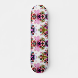 Signature Rose Custom Pro Slider Board Skateboard