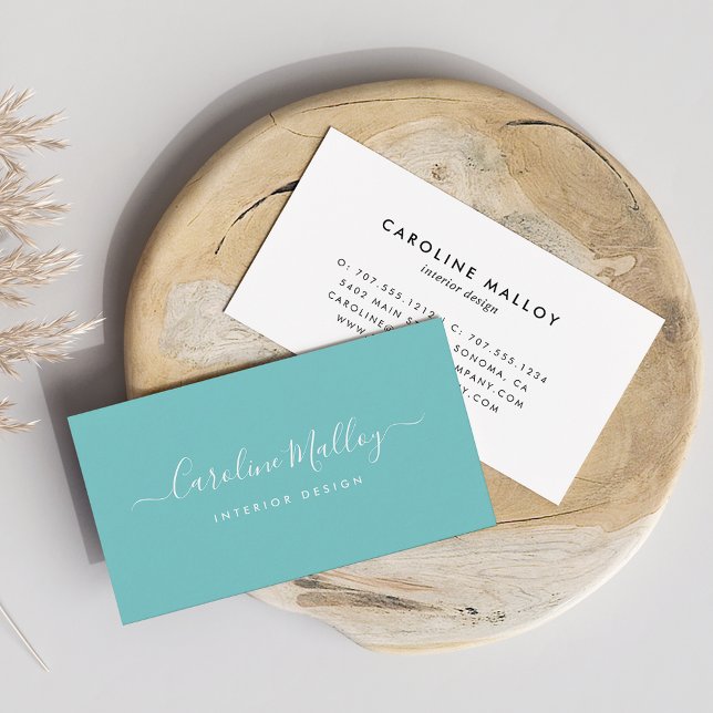 Signature Script Business Card (Creator Uploaded)