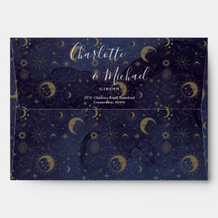 Signature Script Celestial Return Address Envelope