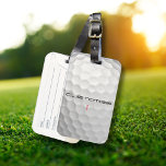 Signature Series 1 Personalised Golf Ball Gifts Luggage Tag<br><div class="desc">Searching for the ultimate golfer's gift? FORE! Discover the perfect personalised gift for the dedicated golfer in your life—or a well-deserved treat for yourself. Whether you are celebrating a milestone or heading to the clubhouse, this is the quintessential golf lover gift for any occasion. This unique product features a sleek,...</div>