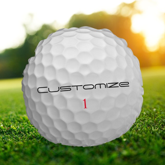 Signature Series 1 Personalised Golf Ball Gifts Round Cushion (Creator Uploaded)