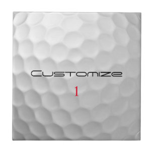 Signature Series 1 Personalised Golf Ball Gifts Tile