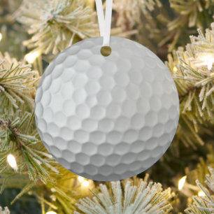 Signature Series Golf Ball Gifts Metal Tree Decoration