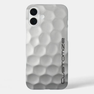 Signature Series Personalised Golf Ball Gifts iPhone 16 Plus Case
