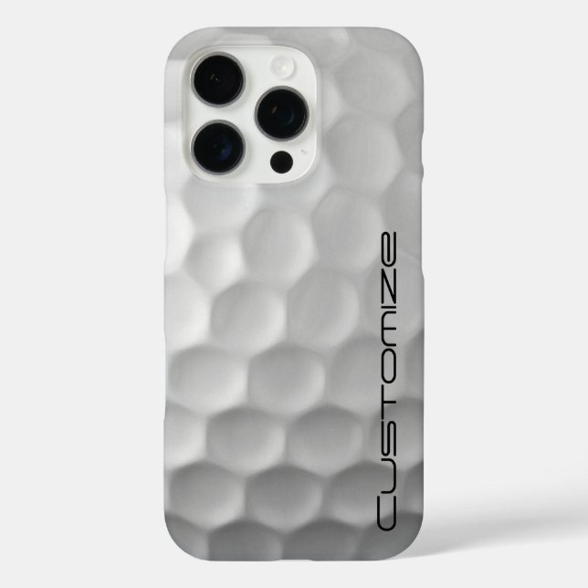 Signature Series Personalised Golf Ball Gifts Case-Mate iPhone Case (Back)