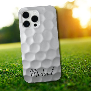 Signature Series Personalised Golf Ball Gifts iPhone 16 Pro Max Case