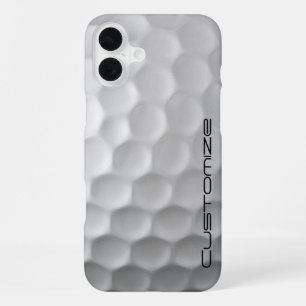 Signature Series Personalised Golf Ball Gifts iPhone 16 Plus Case