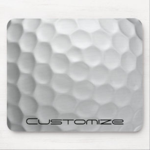 Signature Series Personalised Golf Ball Gifts Mouse Pad