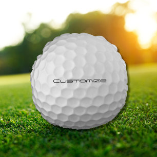 Signature Series Personalised Golf Ball Gifts Round Cushion