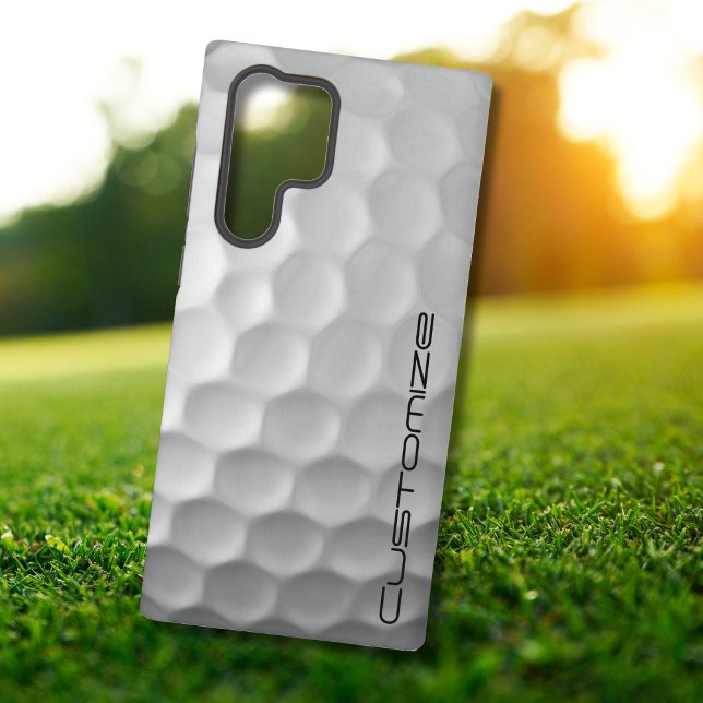 Signature Series Personalised Golf Ball Gifts Samsung Galaxy S22 Ultra Case (Creator Uploaded)