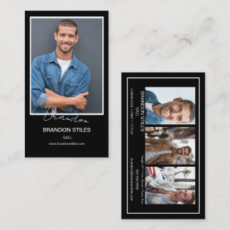 Signature Talent Calling Card | Mini Comp Cards
