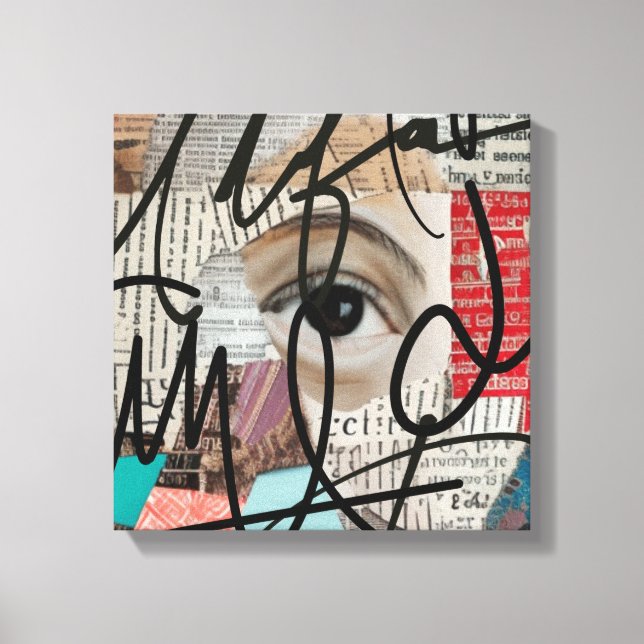 Signatures Canvas Print (Front)