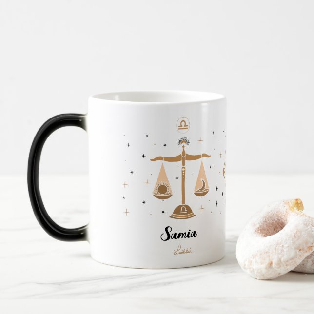 Signe du Zodiaque - Balance / Libra - Magic Mug (With Donut)