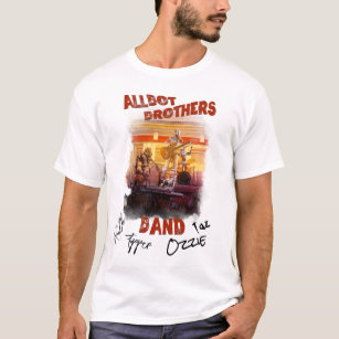 Signed Allbot Brothers Band Poster T-Shirt