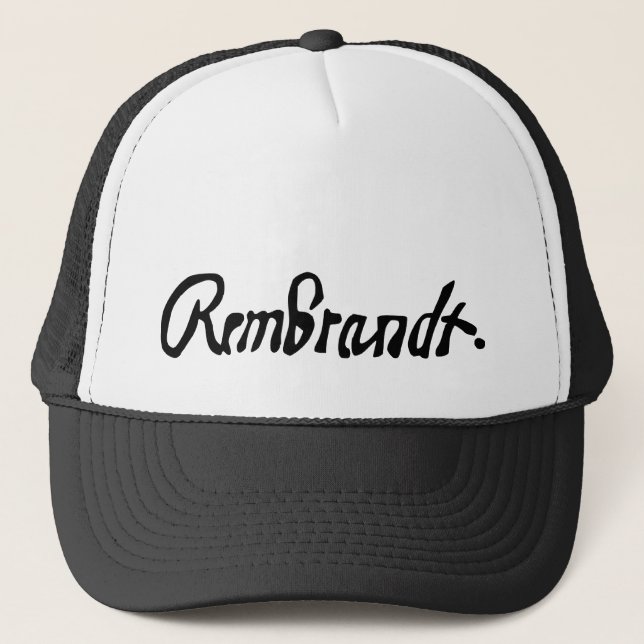 Signed by Rembrandt Hat (Front)