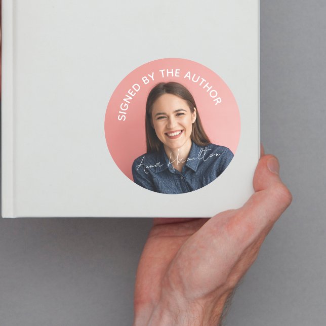 Signed by the Author Book Signing Sticker Photo (Creator Uploaded)