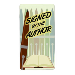 Signed by the Author Labels