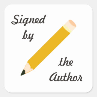 Signed Copy - Square Stickers (#54)