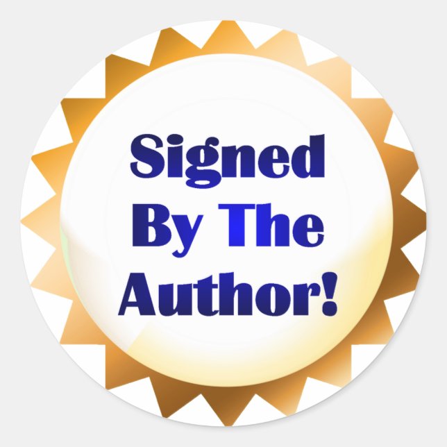 Signed Copy Stickers (Front)