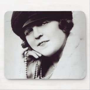Signed photograph of Marie Lloyd Mouse Pad