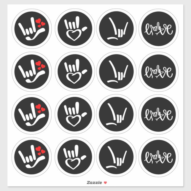 “Signed with Love – ASL ILY” (Sheet)