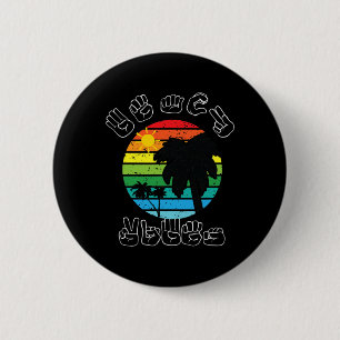 Signing ASL Sign Language Clothes Beach Deaf Aware 6 Cm Round Badge