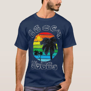 Signing ASL Sign Language Clothes Beach Deaf Top