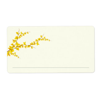 Signing Line | Little Yellow Flower Bookplate