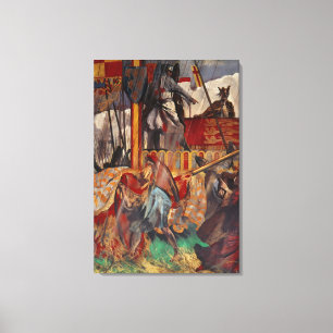 Signing of the Magna Carta, 1215 Canvas Print