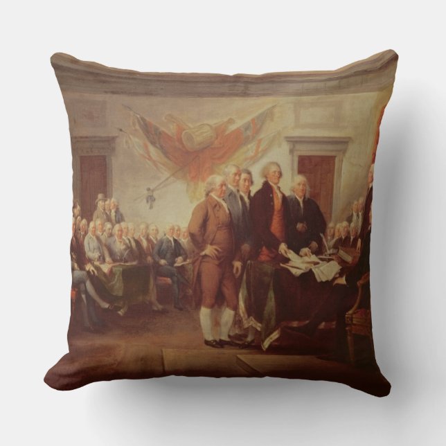 Signing the Declaration of Independence, 4th Cushion (Front)